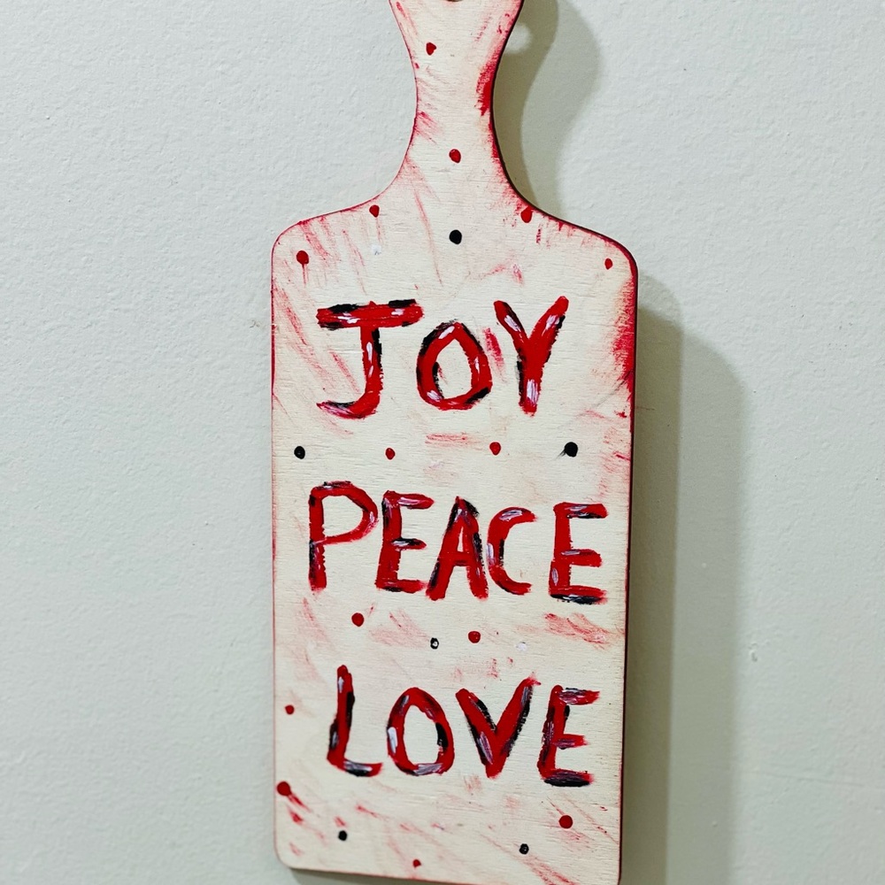 Christmas Home Decor Sign